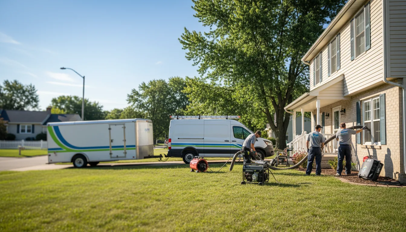 Flooded Basement Restoration And Cleanup With Repair in Sublette, KS near me